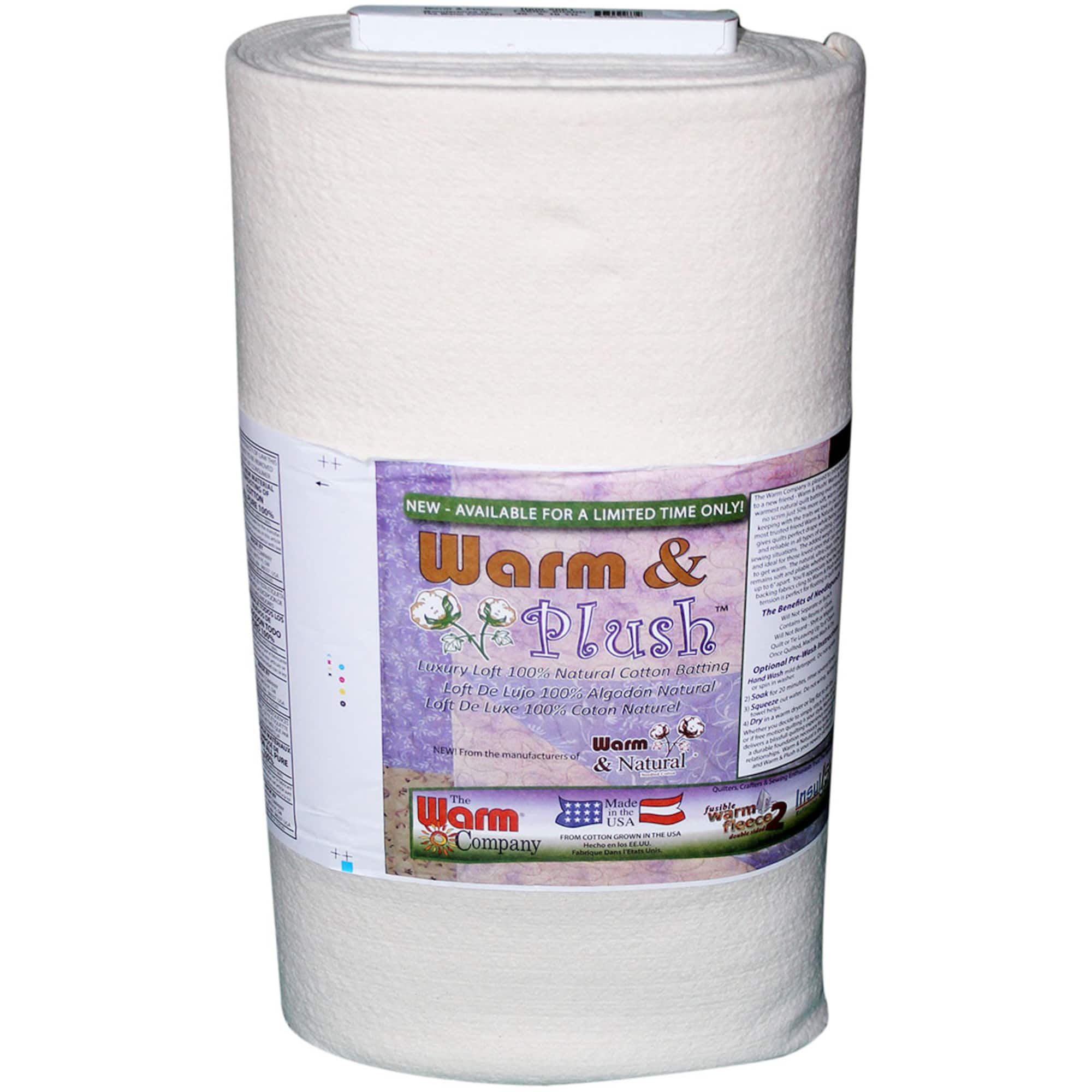 Warm Company Warm & Plush Cotton Batting